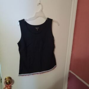 Women's Rainbow Fringe Tank Top